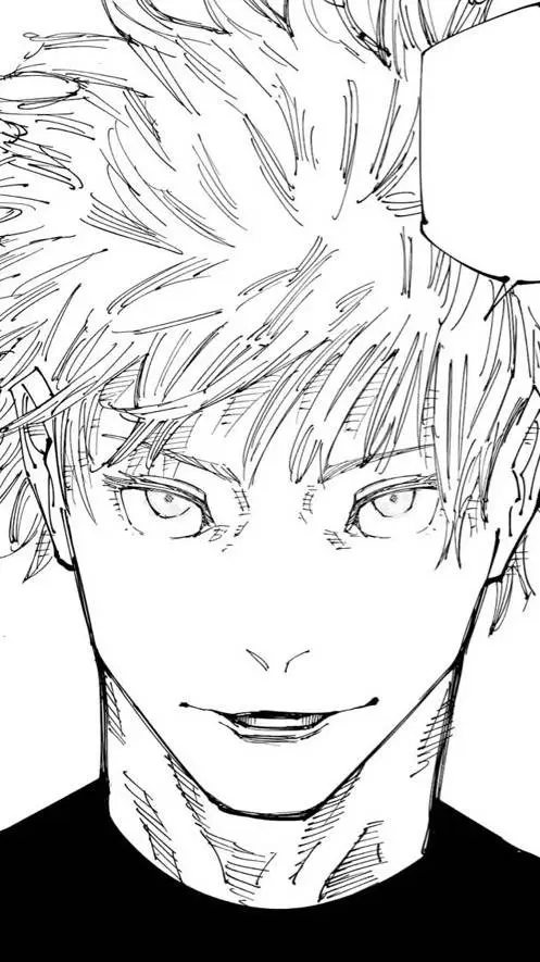 ai character: gojo saturo  background