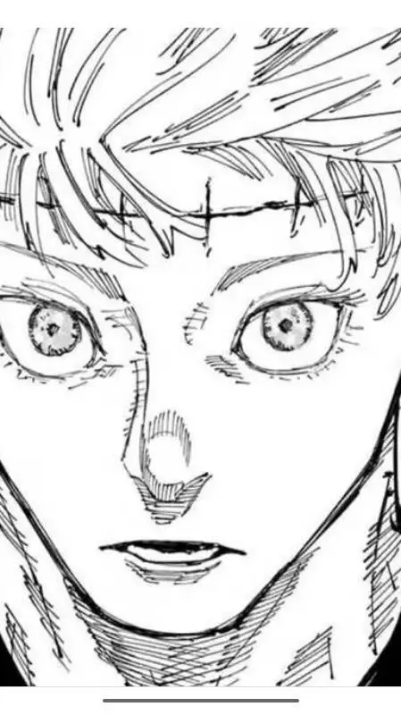 ai character: yuta+gojo's body  background