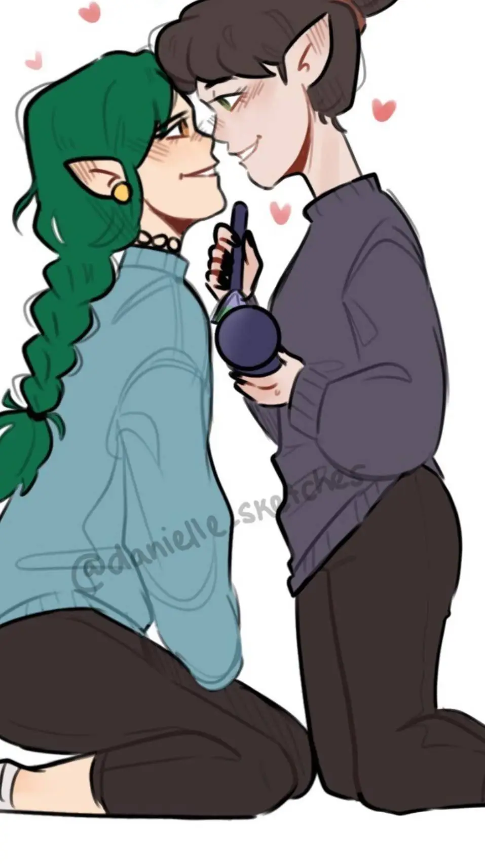 ai character: emira x viney  background