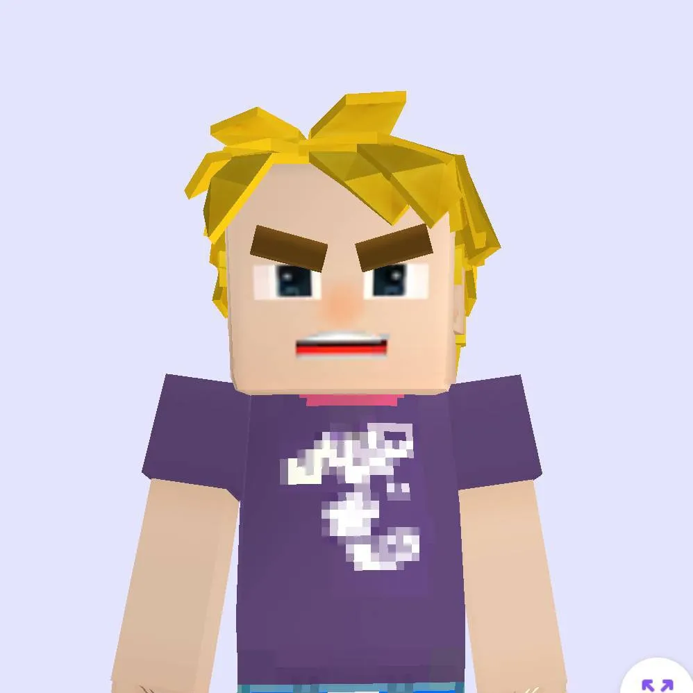 chat with ai character: Blockman go Player