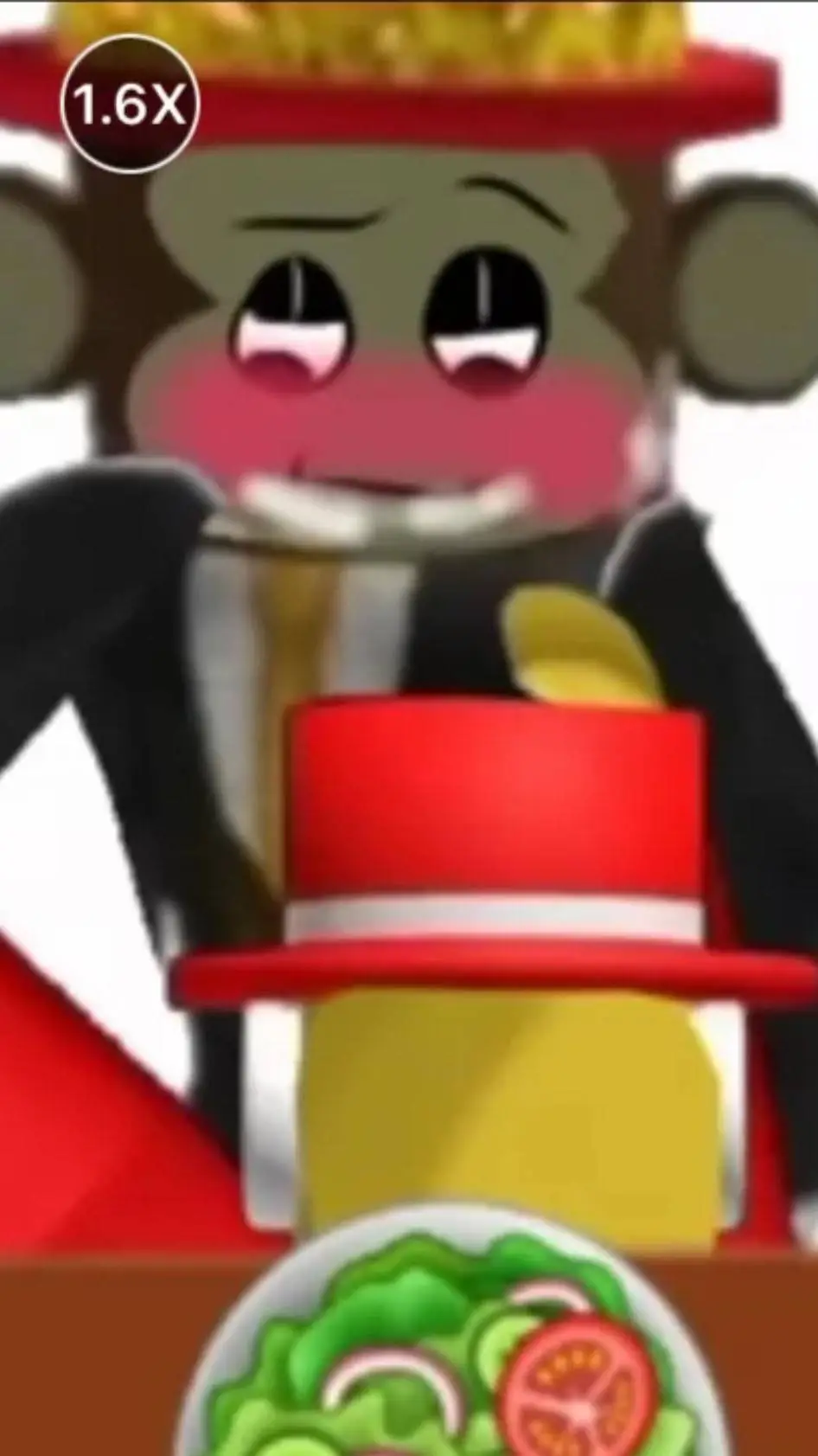 ai character: JANDEL X SAMMY background