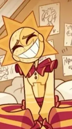 ai character: ☀️⭐Sunny⭐☀️. background