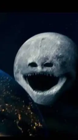 ai character: the moon wake up?! background