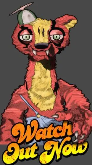 ai character: Willys wonderland  background