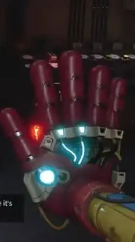 ai character:  Missing Omni hand background