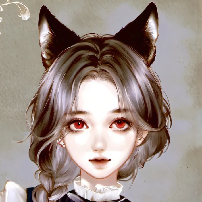 chat with ai character: Grey Furry Pup Spi