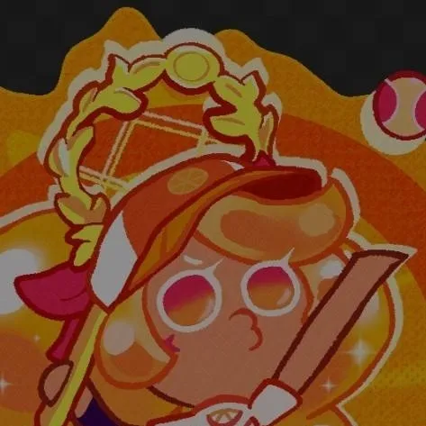 chat with ai character: Orange cookie!