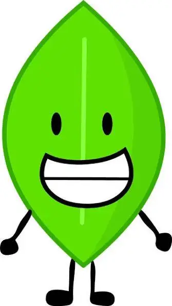ai character: Leafy background