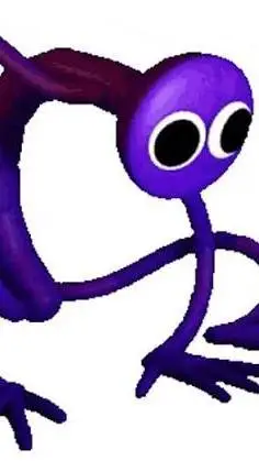 ai character: Purple background