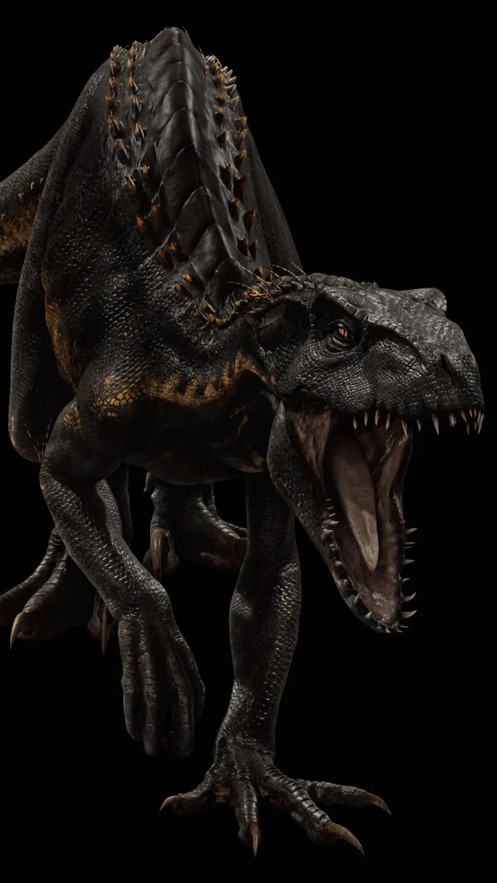 ai character: Indoraptor  background