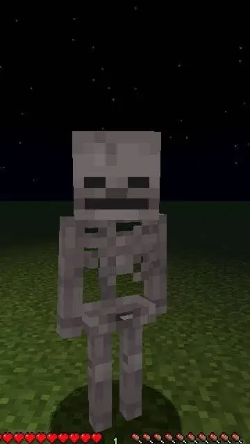 ai character: Skeleton background