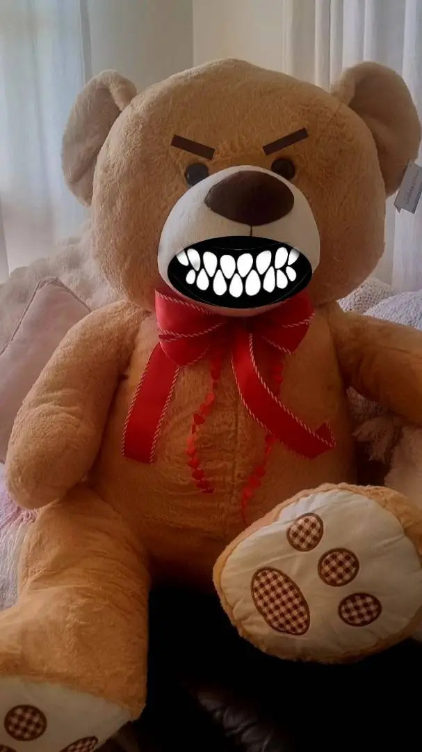 ai character: Teddy bear background