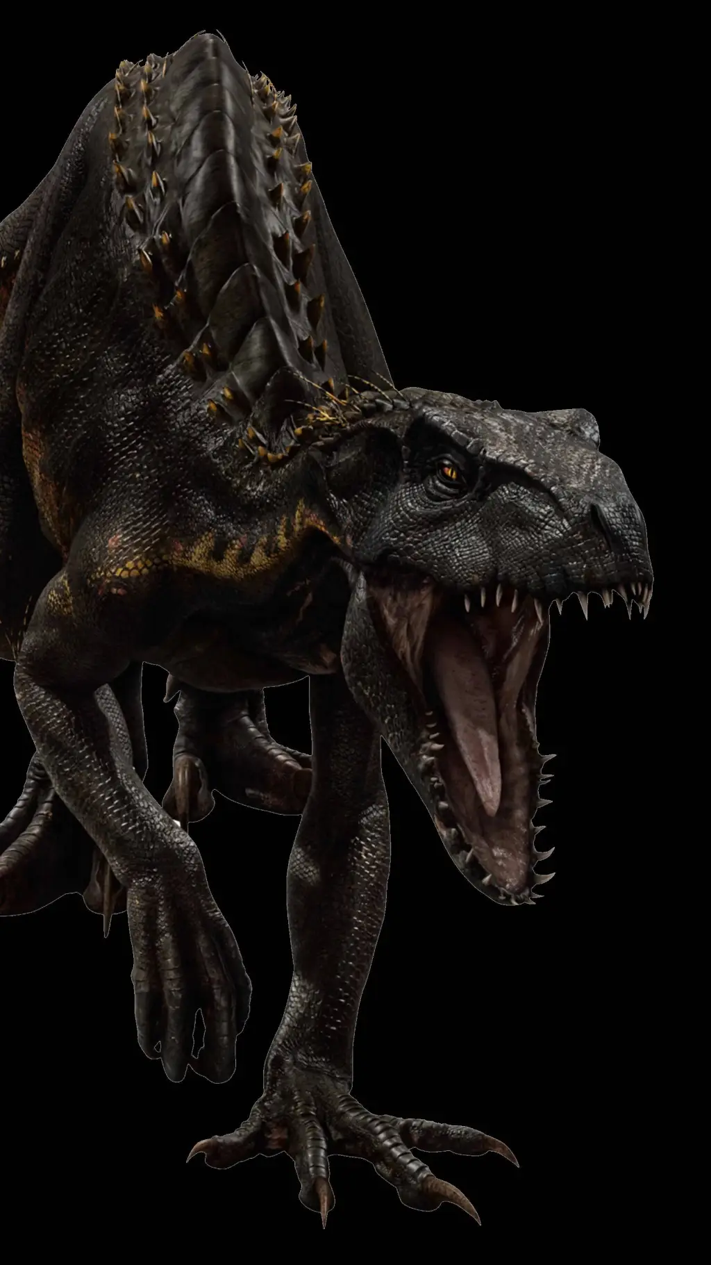 ai character: Indoraptor  background
