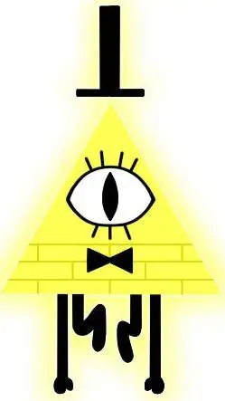 ai character: Bill Cipher background
