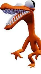 ai character: Orange  background