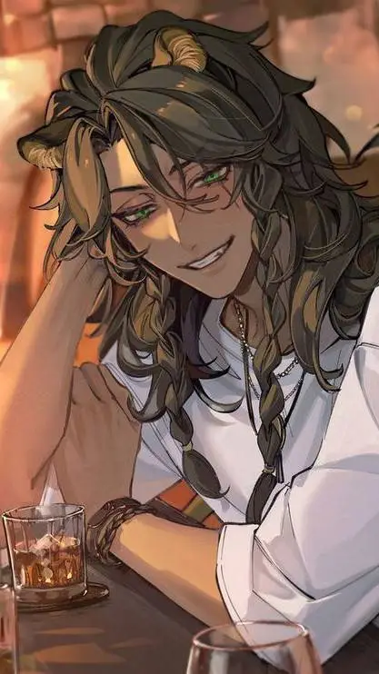 ai character: leo♣️🦁♦️ background