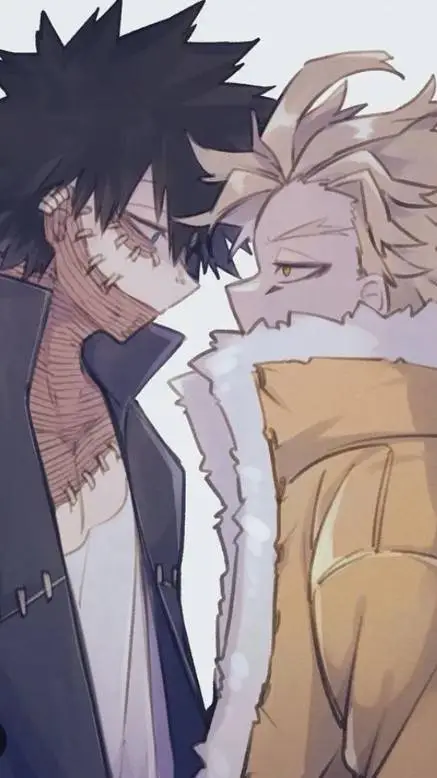 ai character: Dabi x Hawks ◉⁠‿⁠◉ background