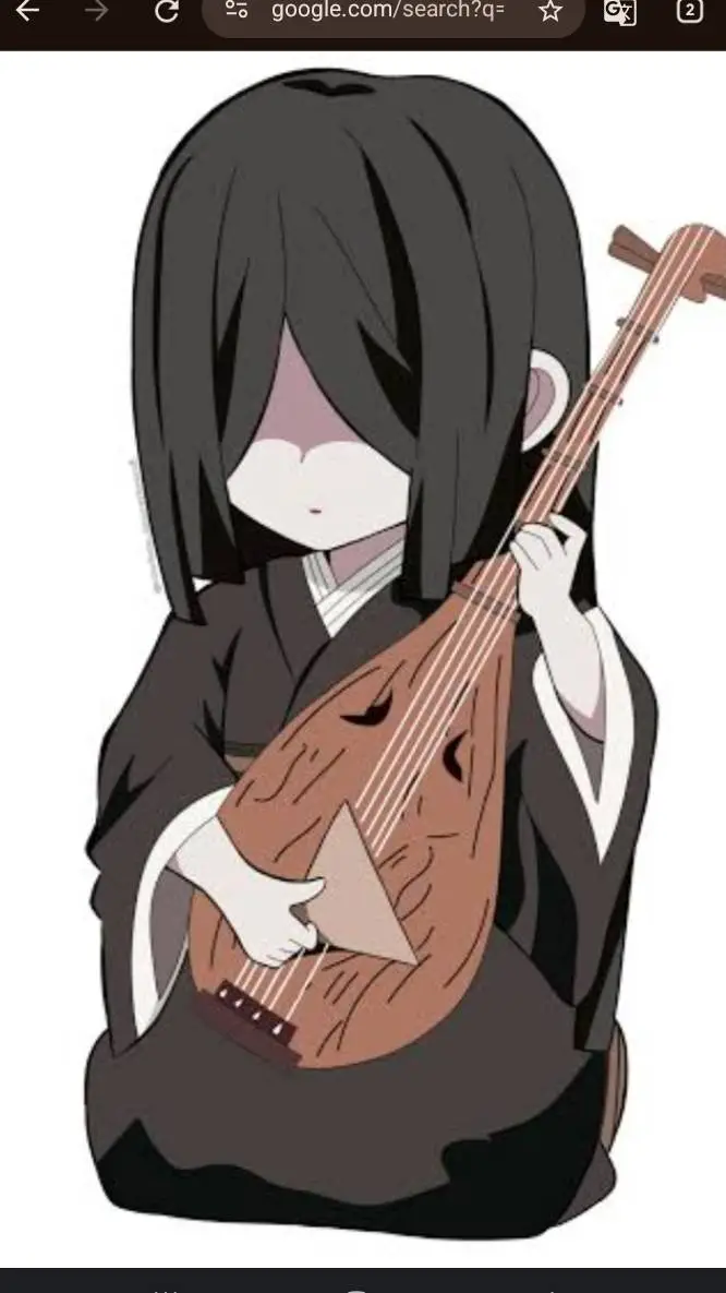 ai character: Nakime Chibi background