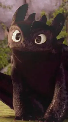 ai character: toothless background