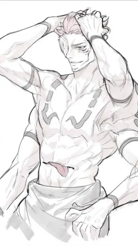 ai character: sukuna  background