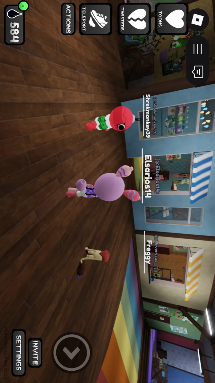 ai character: Dw sleep over  background