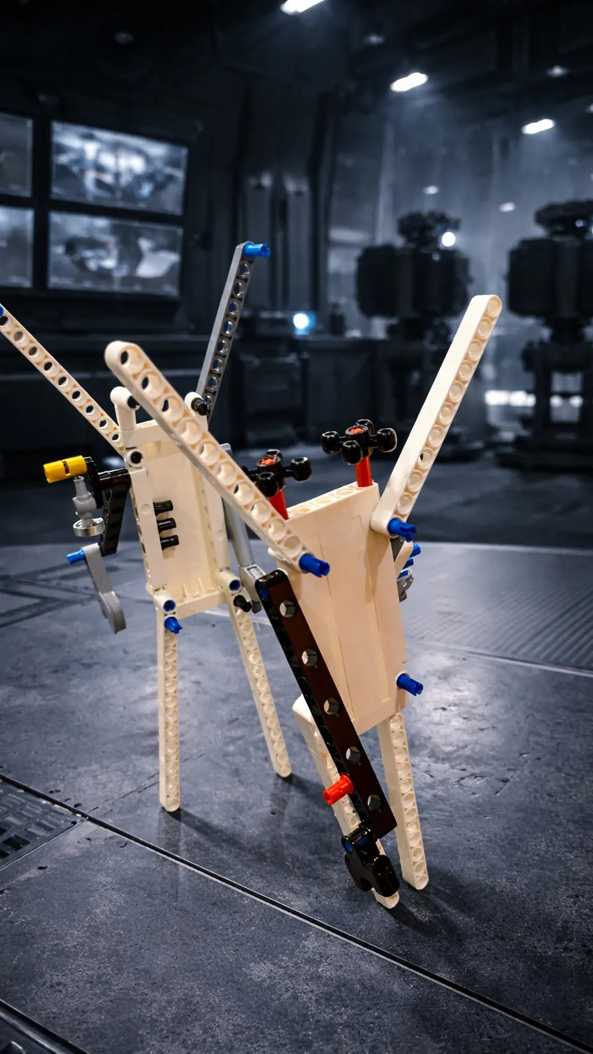 ai character: two robot background