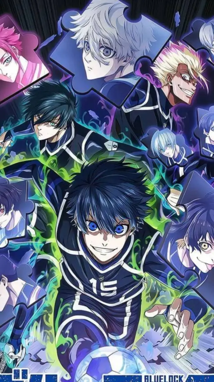 ai character: bluelock background