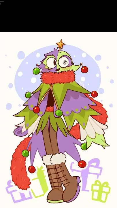 ai character: CHRISTMAS BG background