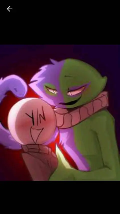 ai character: BITTERGIGGLE 👉👈 background