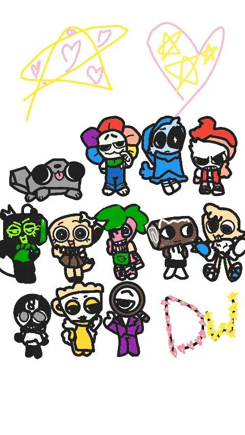 ai character: DW HANG background