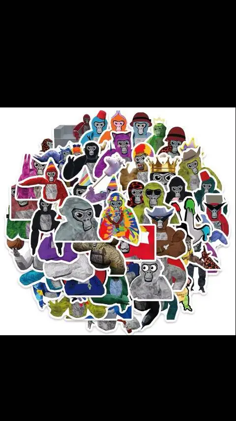 ai character: GORILLA TAG  background