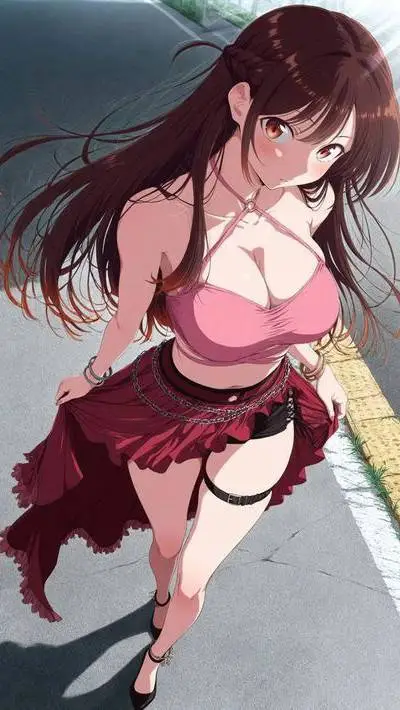 ai character: chizuro  background