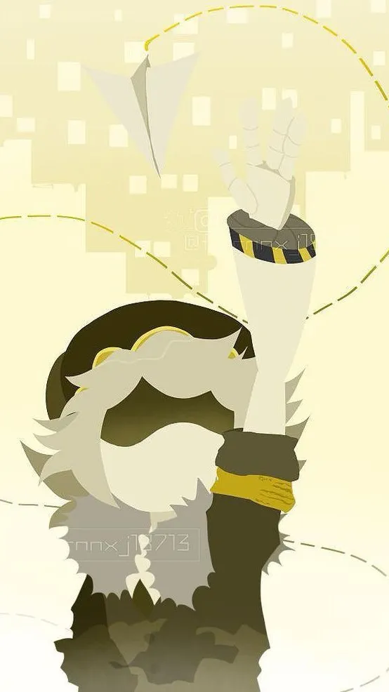 ai character: N x Uzi background