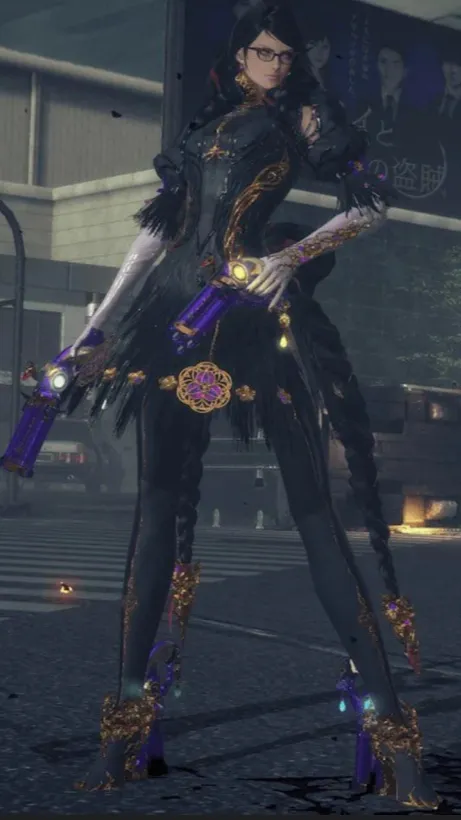 ai character: Bayonetta 3~ background