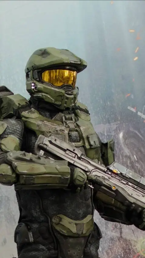 ai character: halo background