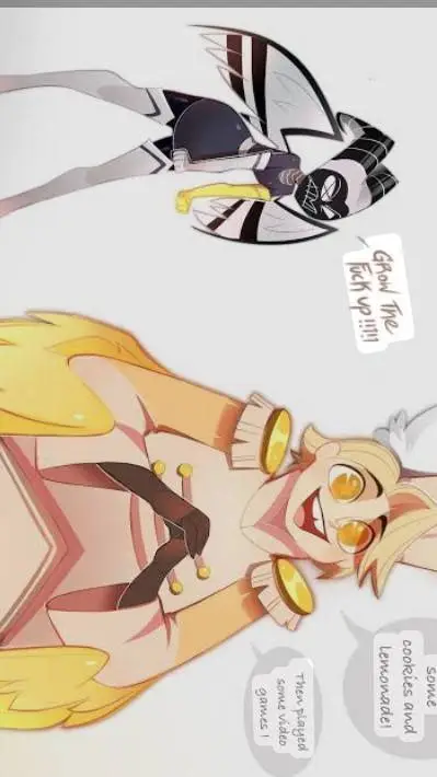 ai character: Abel x Lute  background