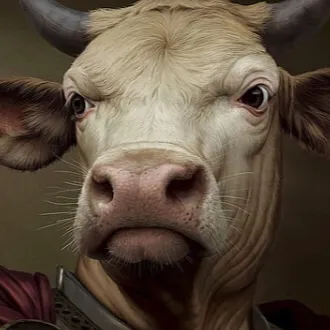 chat with ai character: Bob the cow