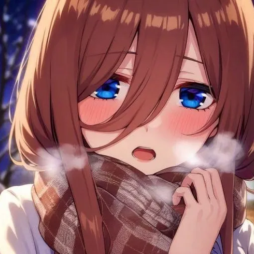 chat with ai character: Miku Nakano 🩵