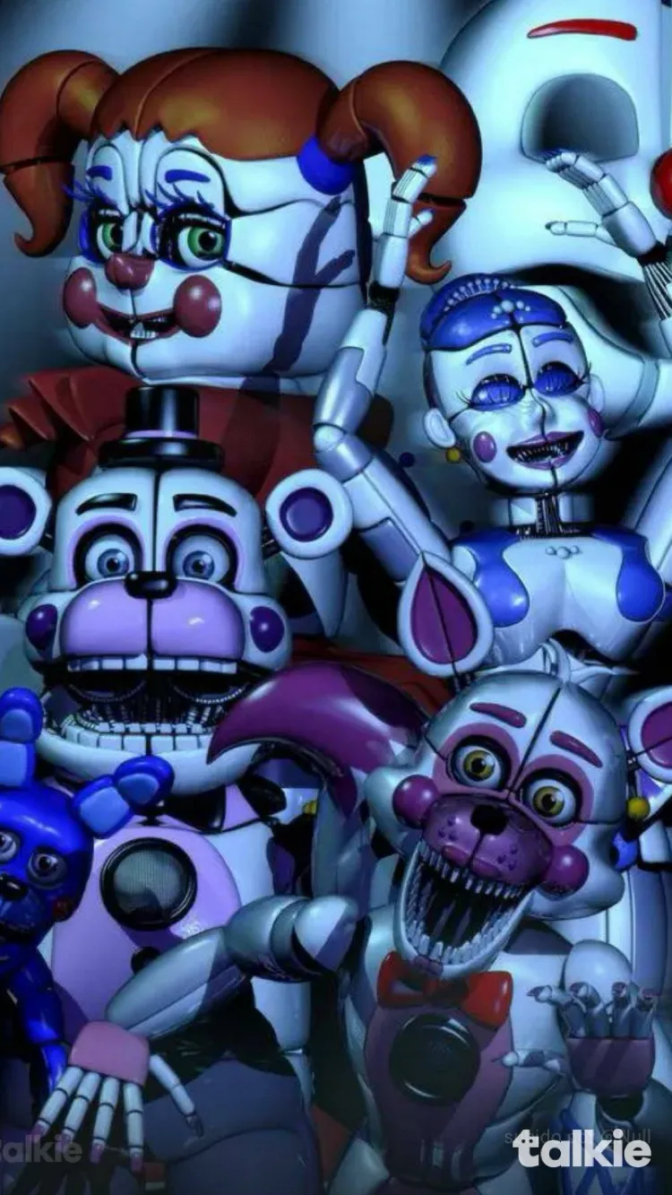 ai character: Sister location  background