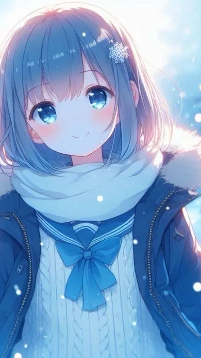 ai character: 🩵Seren❄️ background