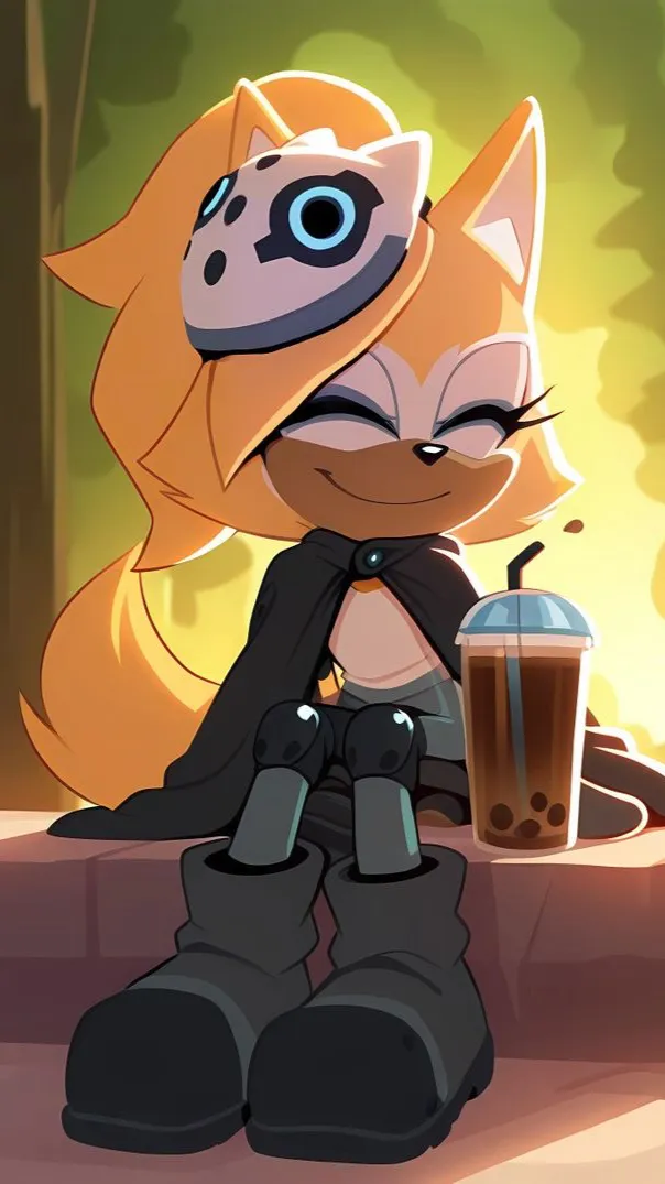 ai character: 🤎Whisper💛 background