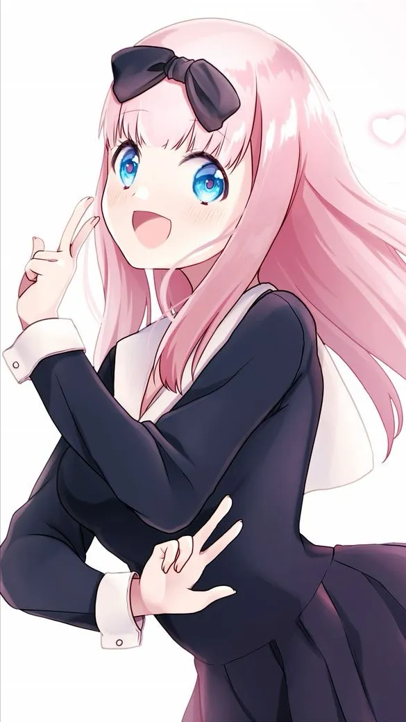 ai character: Chika Fujiwara 💝 background