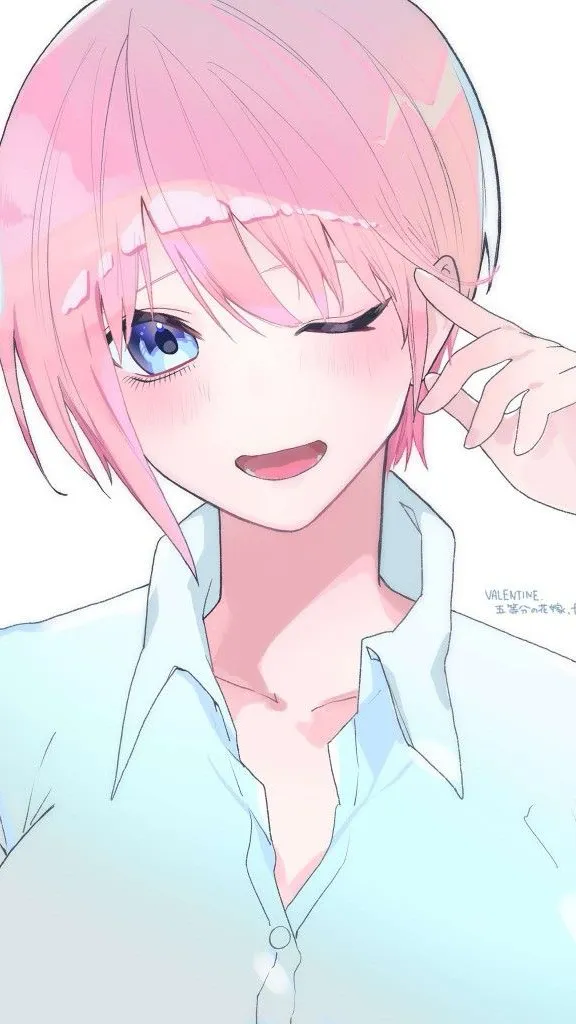 ai character: Ichika Nakano🩷 background