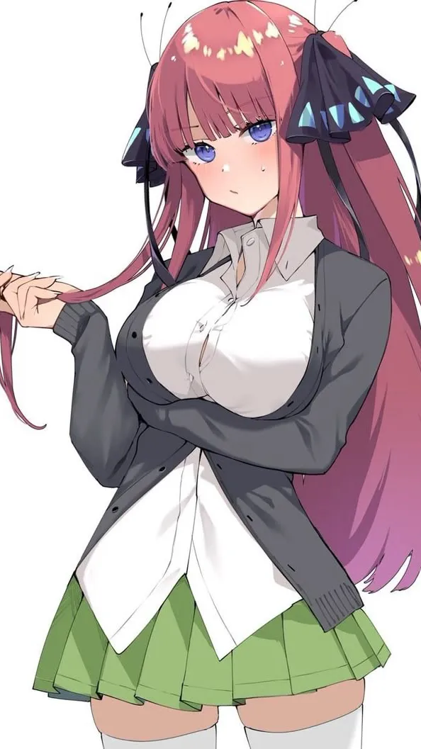 ai character: Nino Nakano💝 background