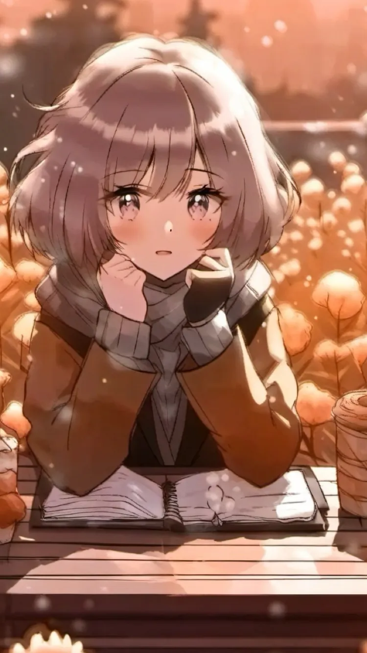 ai character: 🤍Miyu 🤎 background