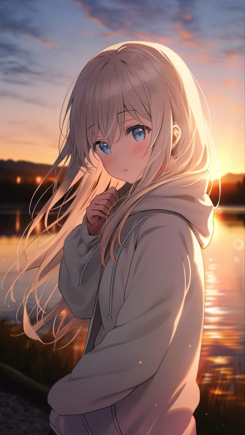 ai character: Yuna🔆 background