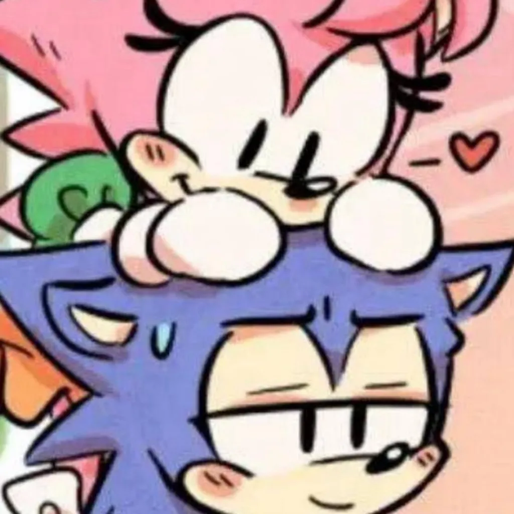 chat with ai character: 💙Sonic X Amy🩷