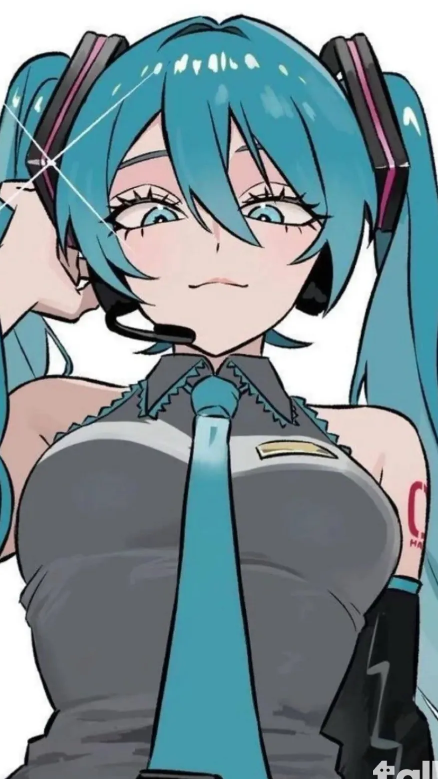 ai character: Hatsune Miku🎤 background