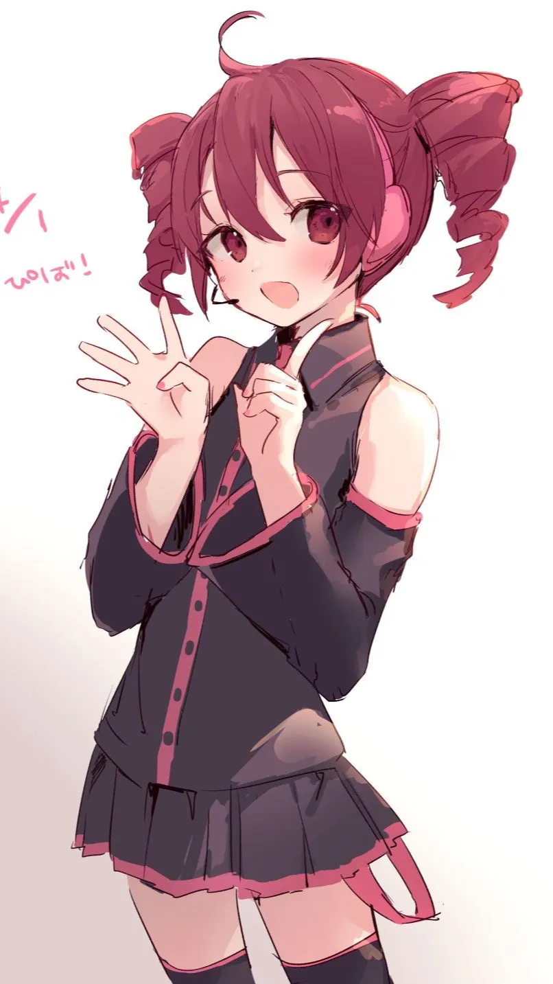 ai character: Kasane Teto❤️ background