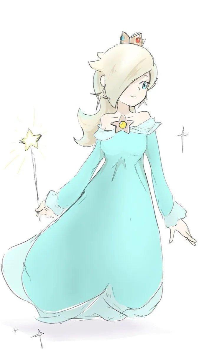 ai character: Rosalina🌟 background